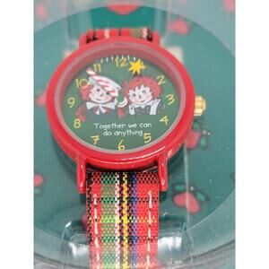 Vintage 1998 Snowden And Friends Snowden Watch New in package Raggedy Ann Andy